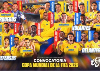 Colombia revela su lista de 26 jugadores para el Mundial 2026: la sorprendente ausencia de Villa y los representantes del fútbol argentino