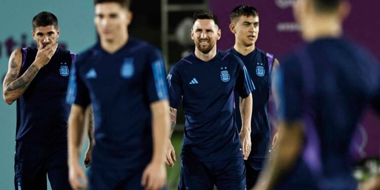 La Selección argentina y su última preparación antes del duelo con Austria