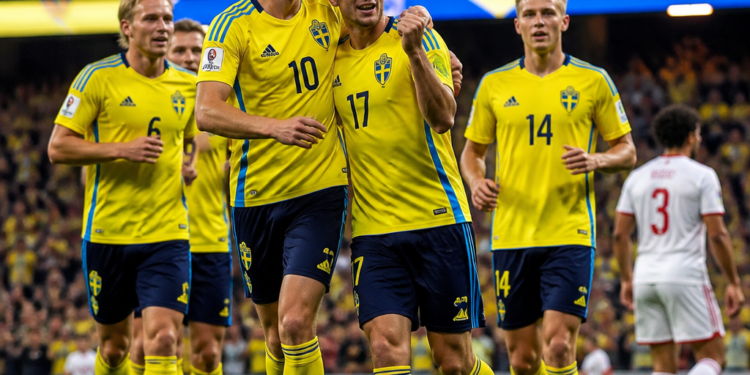 Suecia inicia el Mundial 2026 con una sólida victoria sobre Túnez