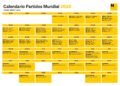 Calendario del Mundial 2026: partidos y horarios