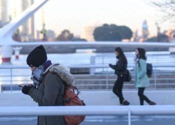 Se mantiene el alerta amarilla por ola polar en el AMBA: mínimas pronosticadas de 1 grado