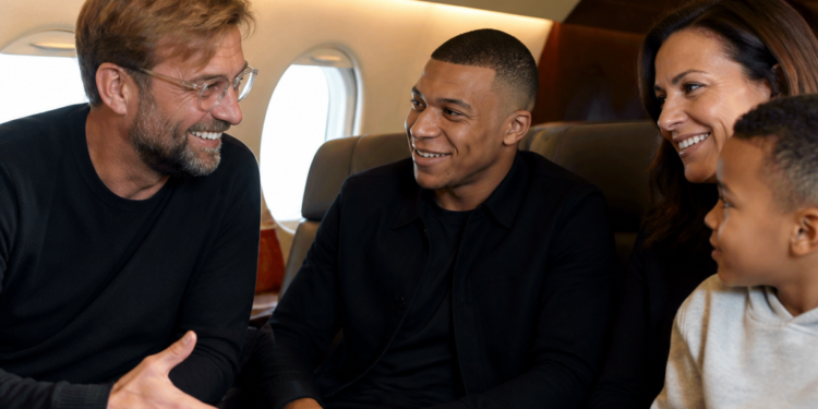 Jürgen Klopp recordó el viaje en avión privado con Kylian Mbappé y su familia para convencerlo de unirse al Liverpool