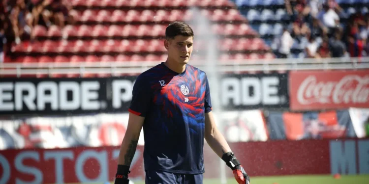 El arquero de San Lorenzo fue expulsado tras un incidente con Lucas Blondel en el clásico contra Huracán
