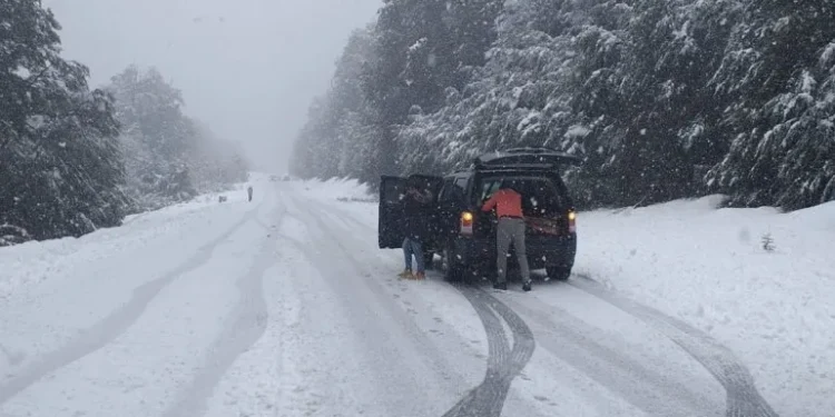 Alerta amarilla por nevadas en seis provincias para el jueves
