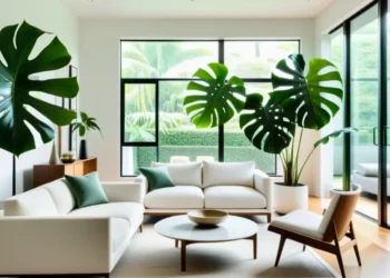 La planta de interior ideal para el living en 2026: la monstera deliciosa