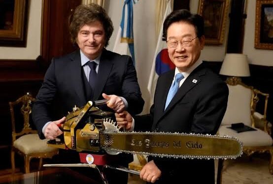 Milei se reunió con el presidente de Corea del Sur e impulsa acuerdos bilaterales, a la par del Mercosur