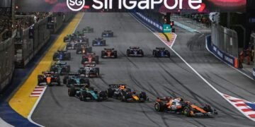 Colapinto regresa a Singapur en un momento crucial para Alpine