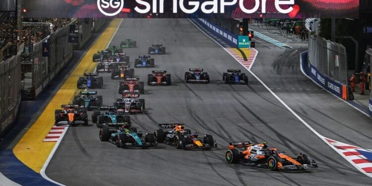 Colapinto regresa a Singapur en un momento crucial para Alpine