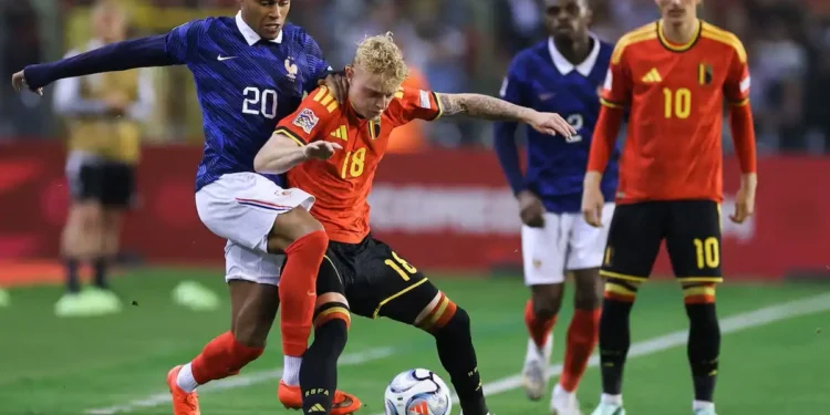 Francia logra una remontada épica ante Bélgica en la Liga de las Naciones de la UEFA
